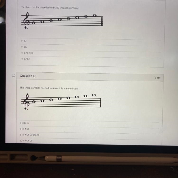 Questions and answer choices for both questions are in the picture-example-1