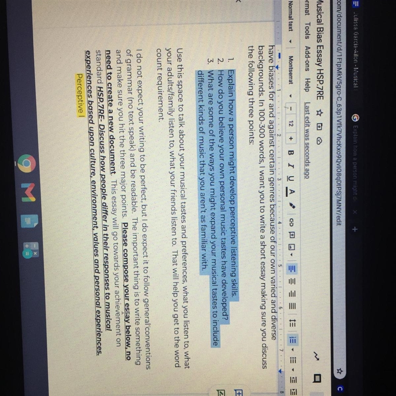 The ones that I highlighted blue I need help ik this not music ig but i didn’t know-example-1