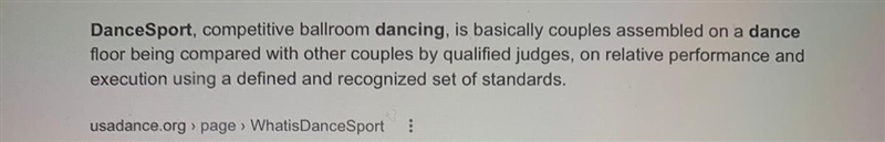 Describe about dance sport​-example-1