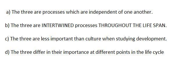 Which of the following statements best describes the relationships among biological-example-1