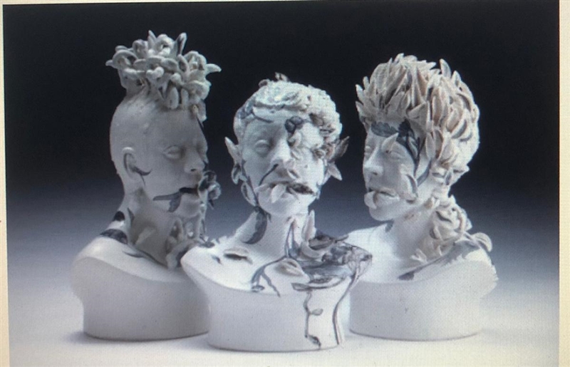 What mood or feeling do these sculptures make you feel?-example-1