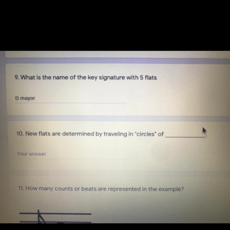 New flats are determined by traveling in "circles" of ______.-example-1