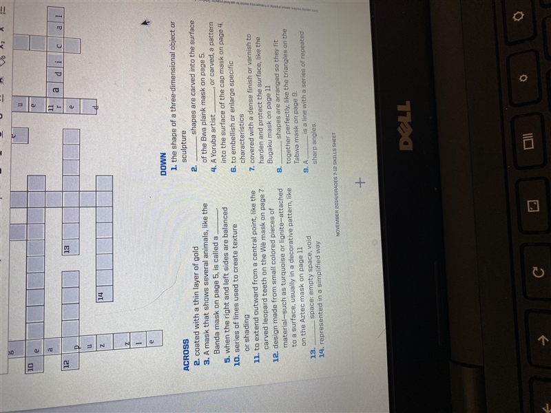 I literally cannot figure this crossword puzzle out someone please help if you can-example-2