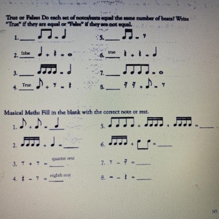 Please help, picture on top :) music class-example-1