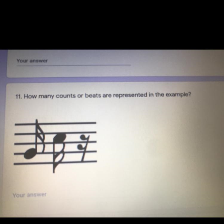 Can someone pls help! Is about band. How many counts or beats are represented in the-example-1