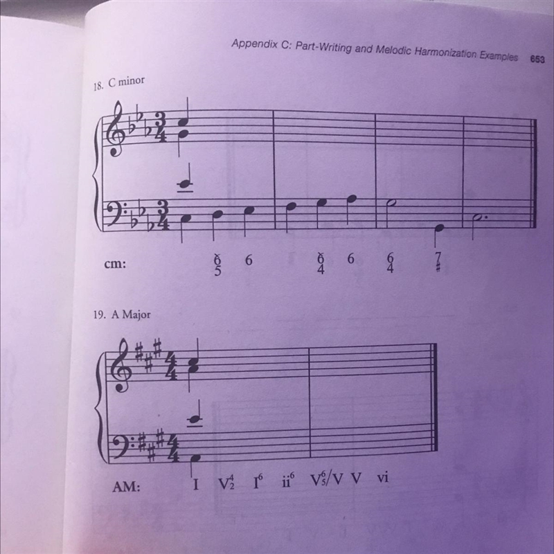 Really confused on melodic harmonization.-example-1