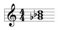 Use the following notation to answer the question what kind of triad is this A.major-example-1