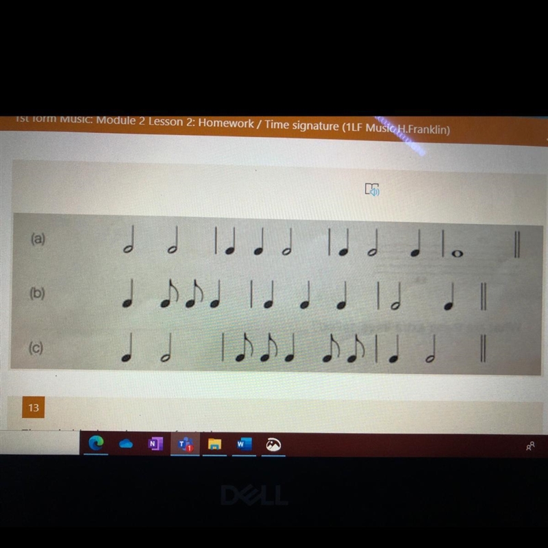 Help! Find the suitable time signature for (a), (b), and (c)-example-1