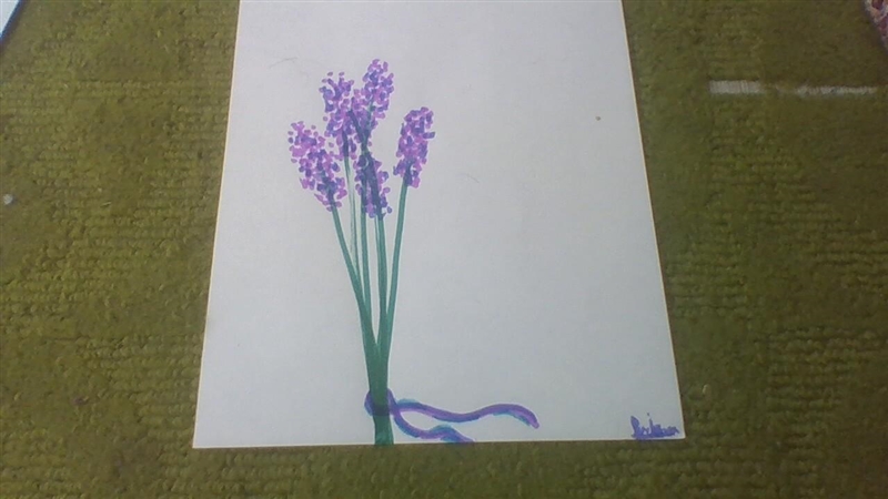 Which of my flower drawings is the best??? I need to know for my art class. Here they-example-2