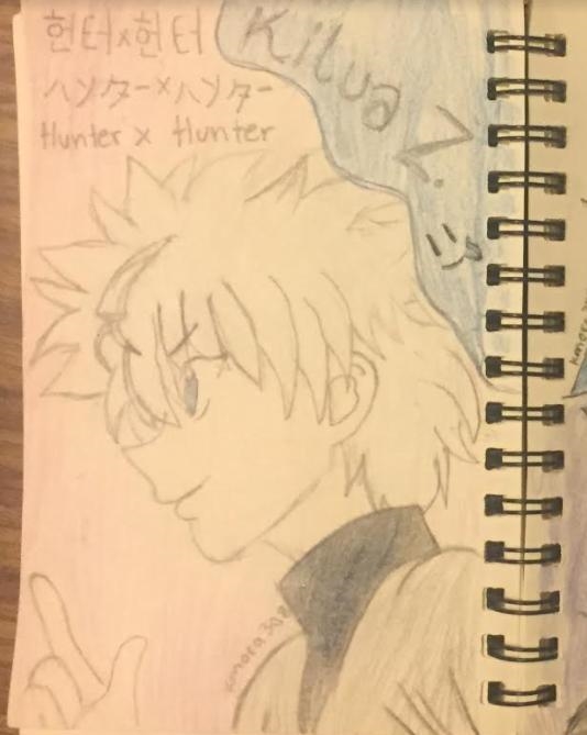 Did these for assignment :) Also Arenalta told me to draw Killua So THANK YOU BCZ-example-1