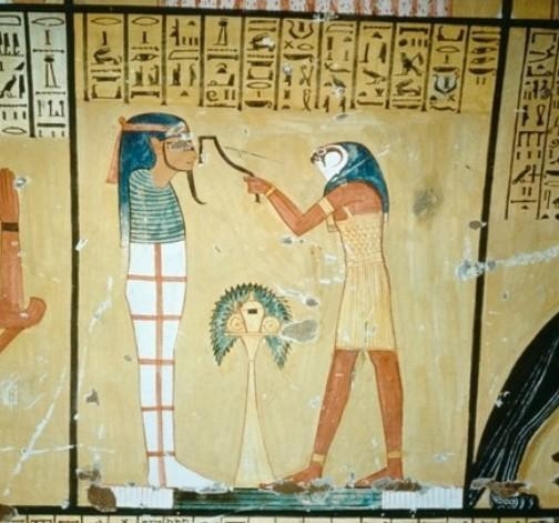 How did Egyptians deviate from exaggerated body style?-example-1