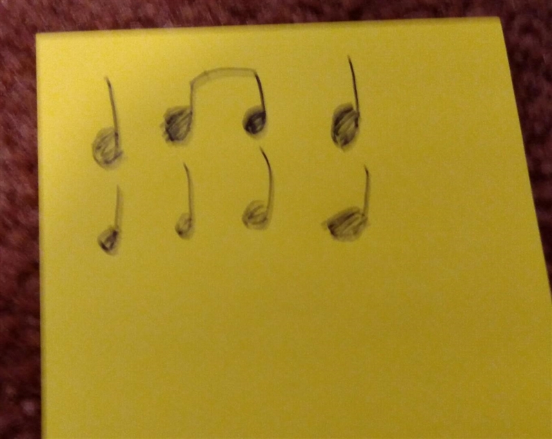 What does this mean I know the notes but why are they above each other?-example-1