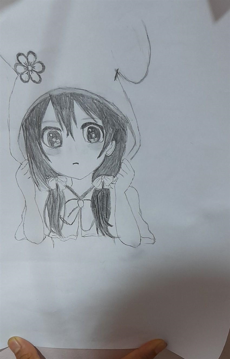 Can you draw a beautiful doll? Please-example-1