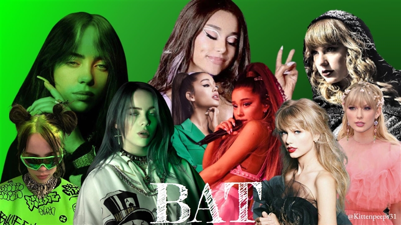 Anyone else here an Arianator, Swifty or Billie Eilish stan? (ps: I made that cover-example-1