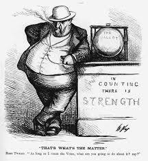 According to Thomas Nast’s portrayal, what threat did Boss Tweed represent to constitutional-example-1