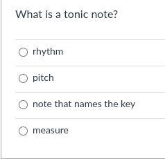 What is a tonic note?-example-1