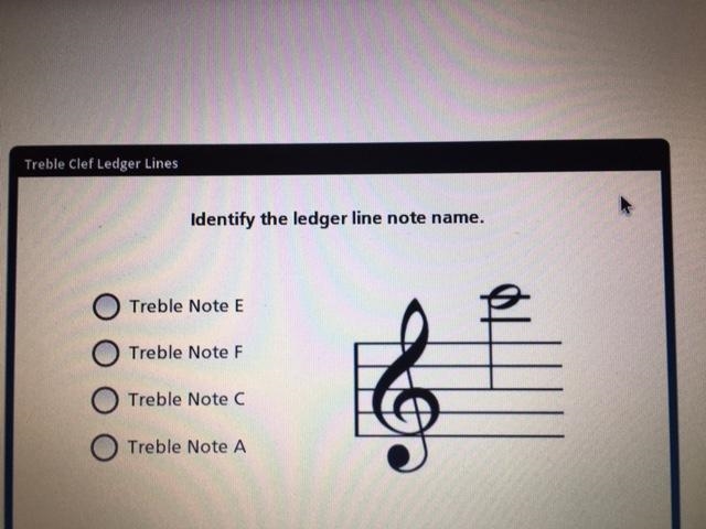 HELP!! Picture below. This is music Please explain how to tell what note it is bc-example-1