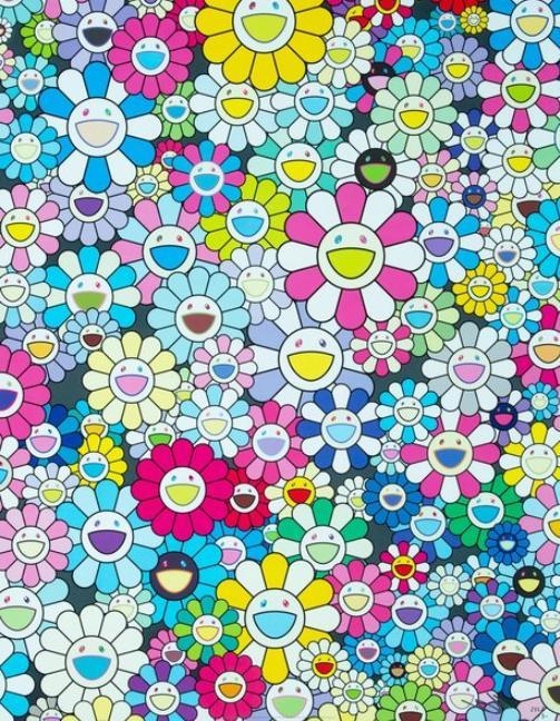 PLS HELP ASAP Look at this image by Takashi Murakami and analyze which Principles-example-1