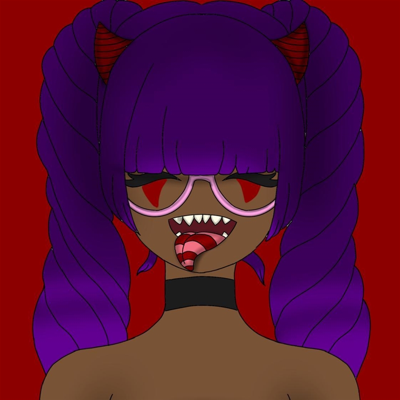 Last one- I got the base from a game called monster girl maker- (I literally had to-example-1