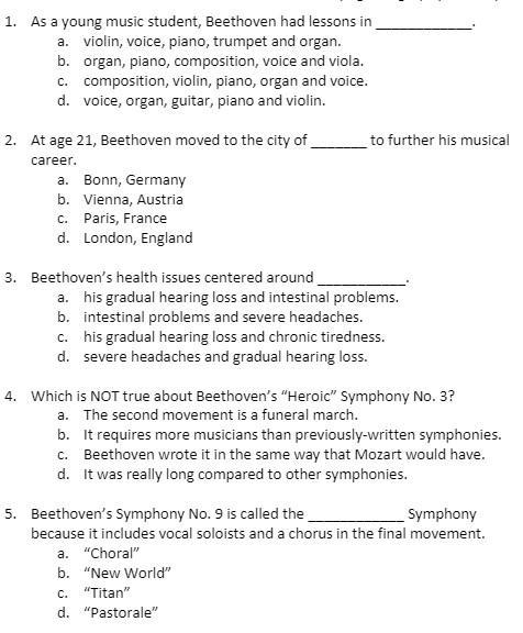 Can someone help me?? These are questions are about Beethoven-example-1