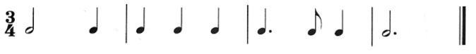 Write the rhythm for the following...-example-1