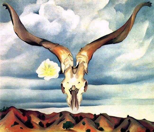 What do you like about this painting? How is it appealing? Artist: Georgia O’Keeffe-example-1