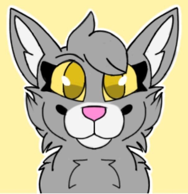 My drawing of my cat fursona!-example-1