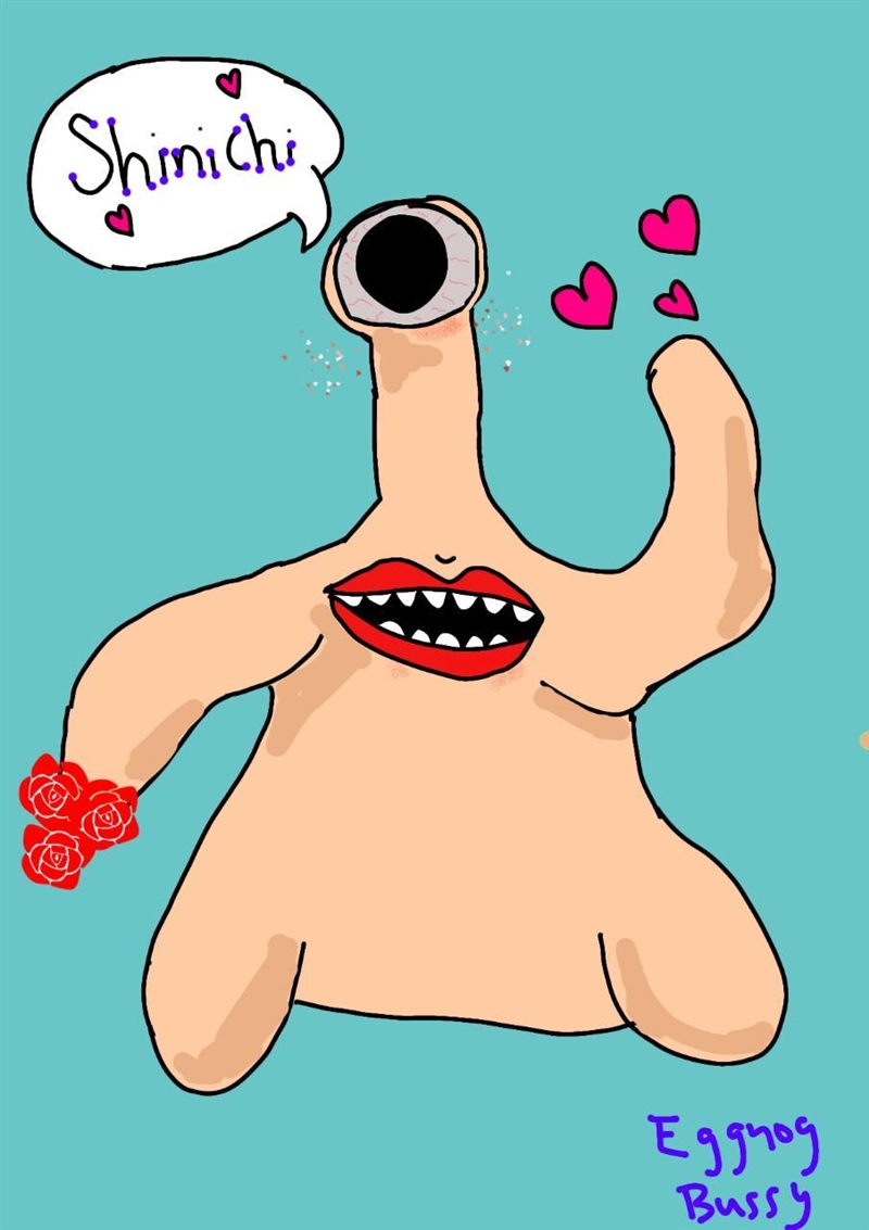 My Deviant Art is "Eggnogbussy" Here is another piece of art of Migi from-example-1