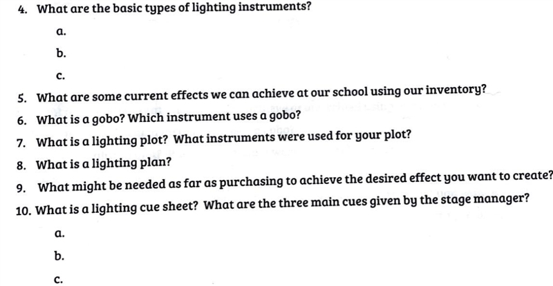 HELP ME WITH THIS TECH THEATER WORKSHEET ( I dont get question number 3)-example-2