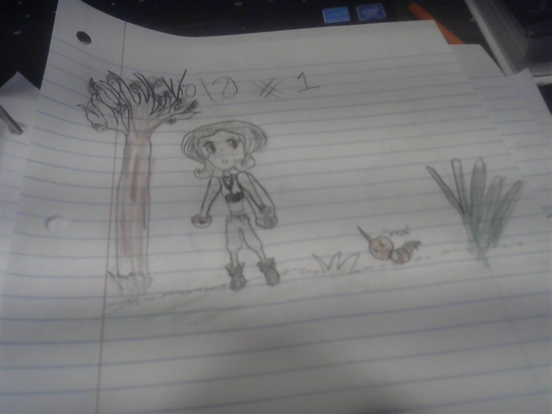 Drawing Pokemon X & Y Gym Leaders PART 1. Any tips on drawing hands and lanscape-example-2