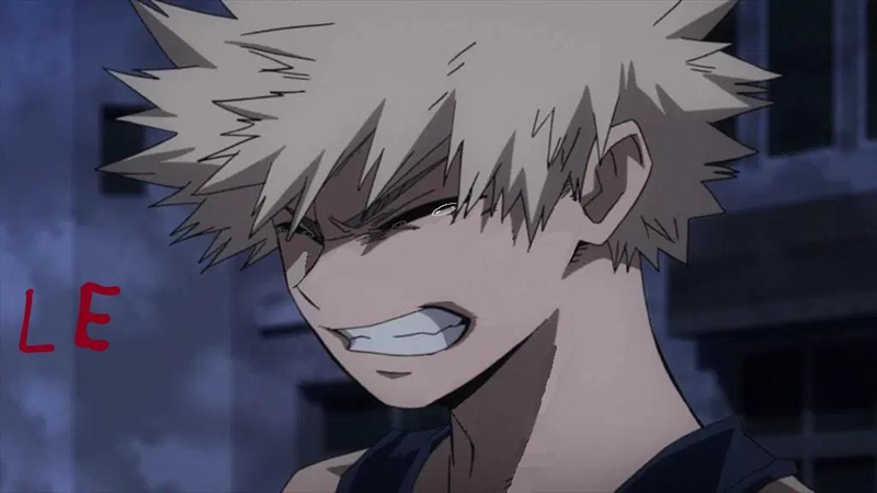 I made a Katsuki Bakugo edit The image isn't mine but the comparison! I can't add-example-1