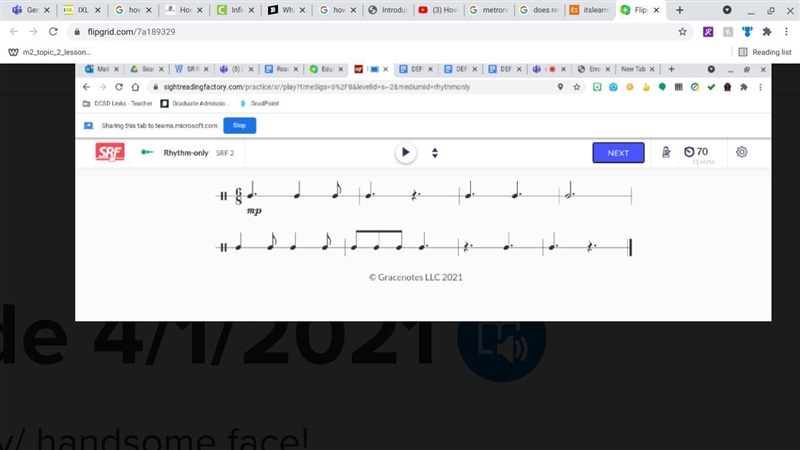 Tell Me the beats and Rhythms EX:One two and three and four-example-1