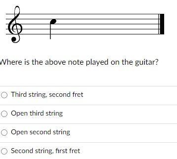 Where is the above note played on the guitar?-example-1