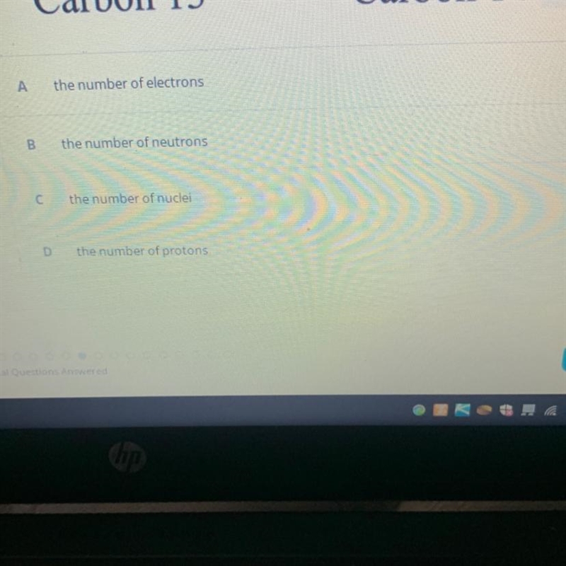 What is the difference between carbon-13 and carbon-14? * Hint - think about the difference-example-1