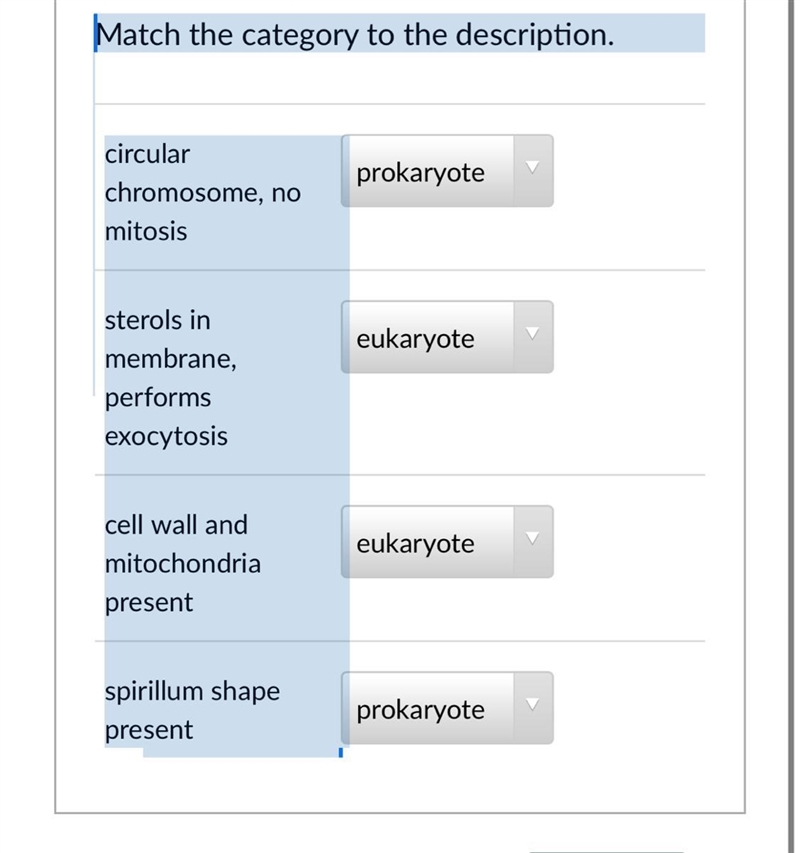 Question 2 please help choices are prokaryote or eukaryote-example-1