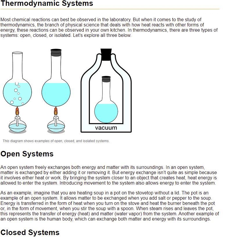 Explore the websites linked below to learn more about open, closed, and isolated systems-example-2