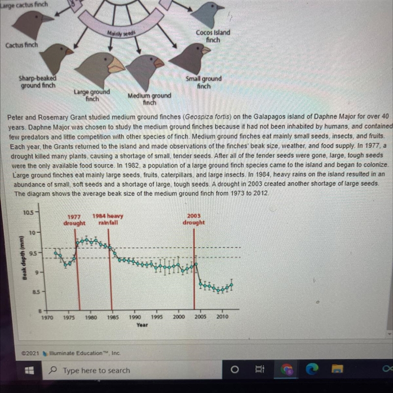 HELP HELP HELP!!! Which BEST describes how the process identified in Part A changed-example-1