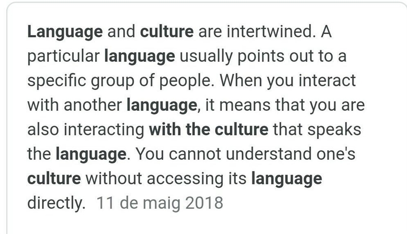 What is the relationship between language and culture?-example-1