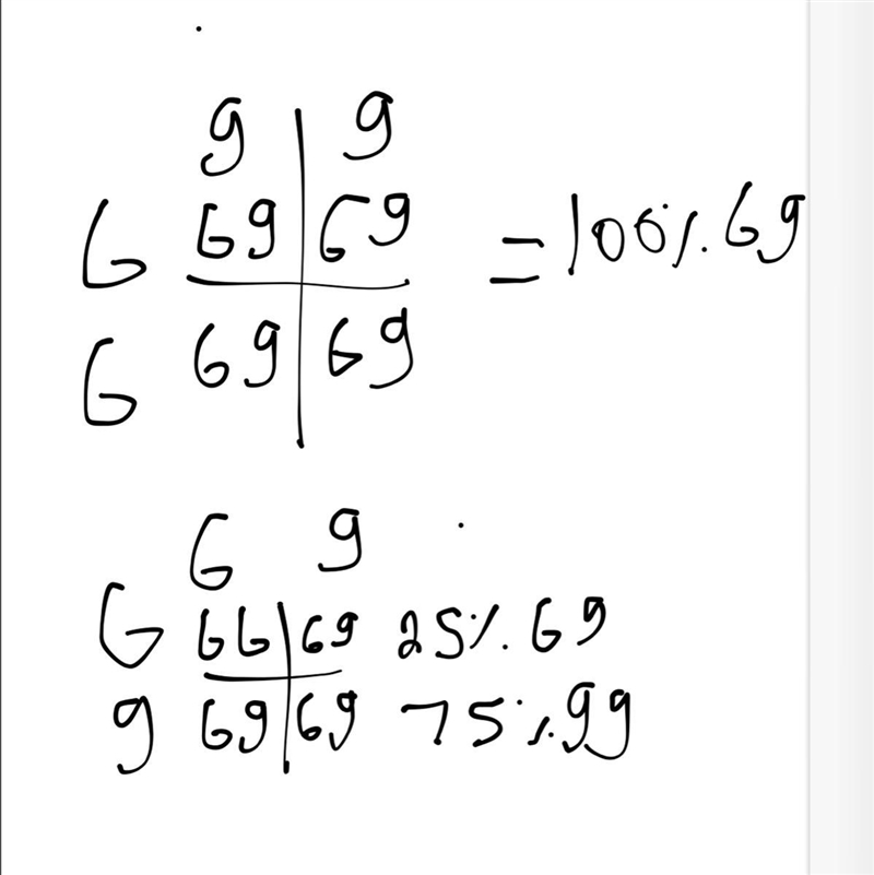 What are the correct genotype percentages? OGG=25%, Gg=50%, gg=25% O GG=0%, Gg=100%, gg-example-1