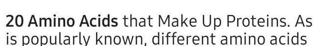 Identify how many amino acids exist in nature and make up all proteins in living organisms-example-1