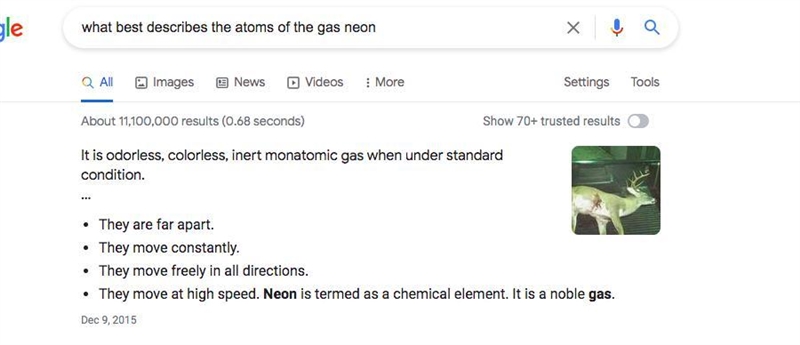 Which statement best describes the atoms of the gas neon-example-1