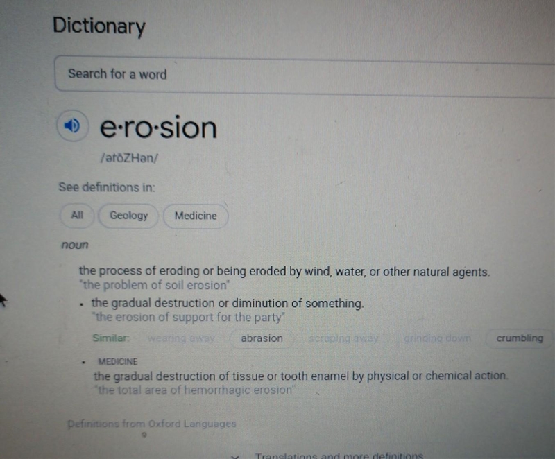 50 points, need within next couple mins If there was less erosion on the planet, it-example-1