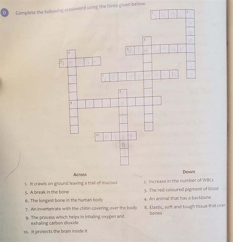 Solve the crossword usings hints below .........................​-example-1