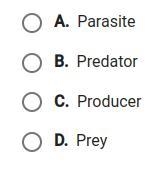 Which term best describes the role of a tick living on another animal?-example-1