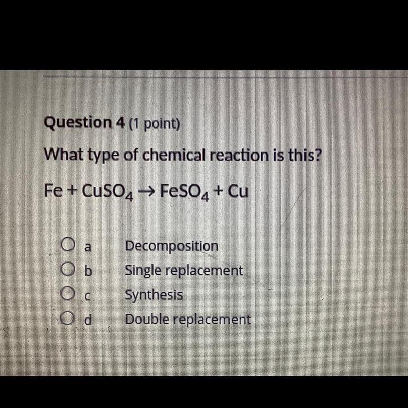 What type of chemical reaction is this?-example-1