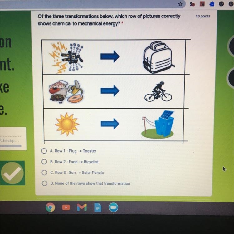 Of the 3 transformations below. Which row of pictures correctly shows chemical to-example-1