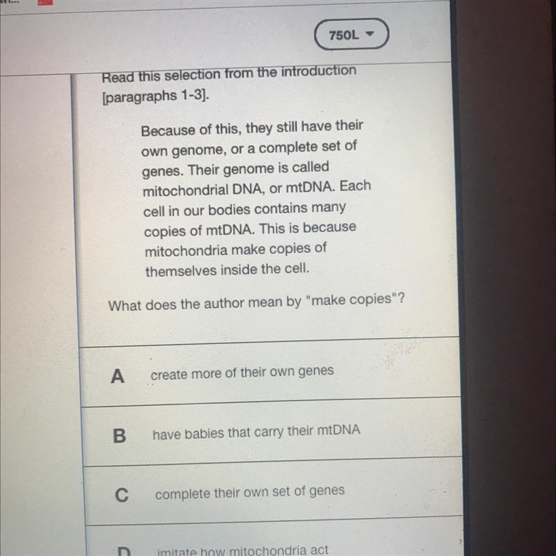 Seventh grade Science Last yes sir say imitate how mitochondria act-example-1