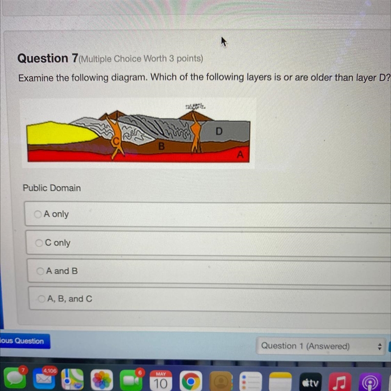 Turtiple choice worth 3 points) Examine the following diagram. Which of the following-example-1