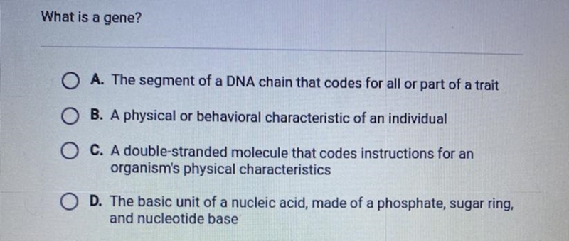 What is a gene? HELP PLEASE-example-1