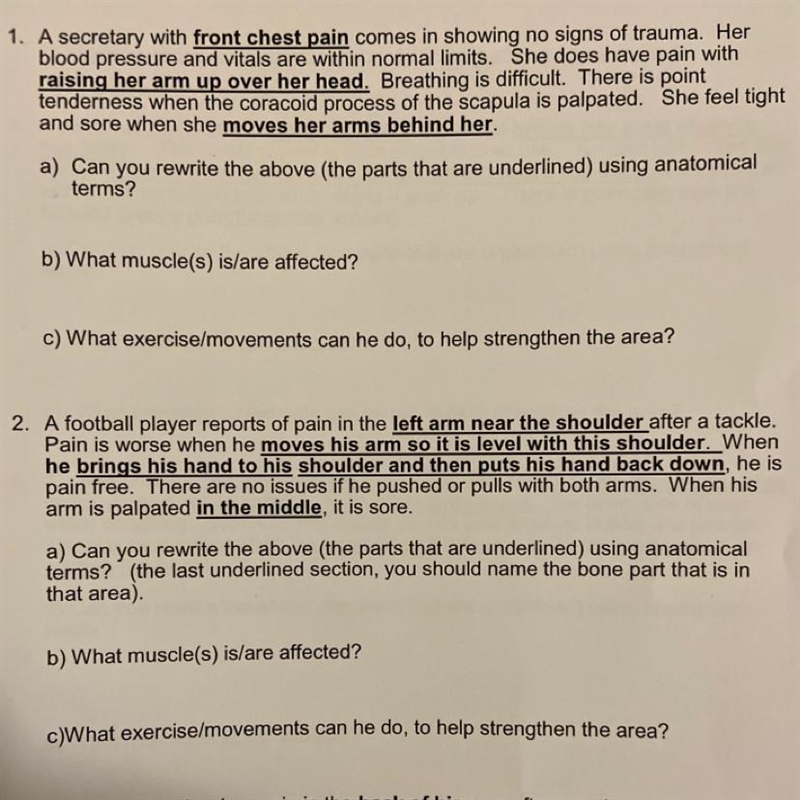 What's muscles are affected?PLEASE ANSWER a-c-example-1